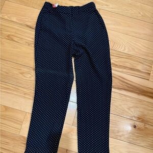 Black Polka Dot Pants jcrew size 2